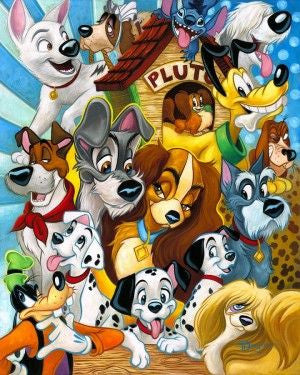 disney animated dogs