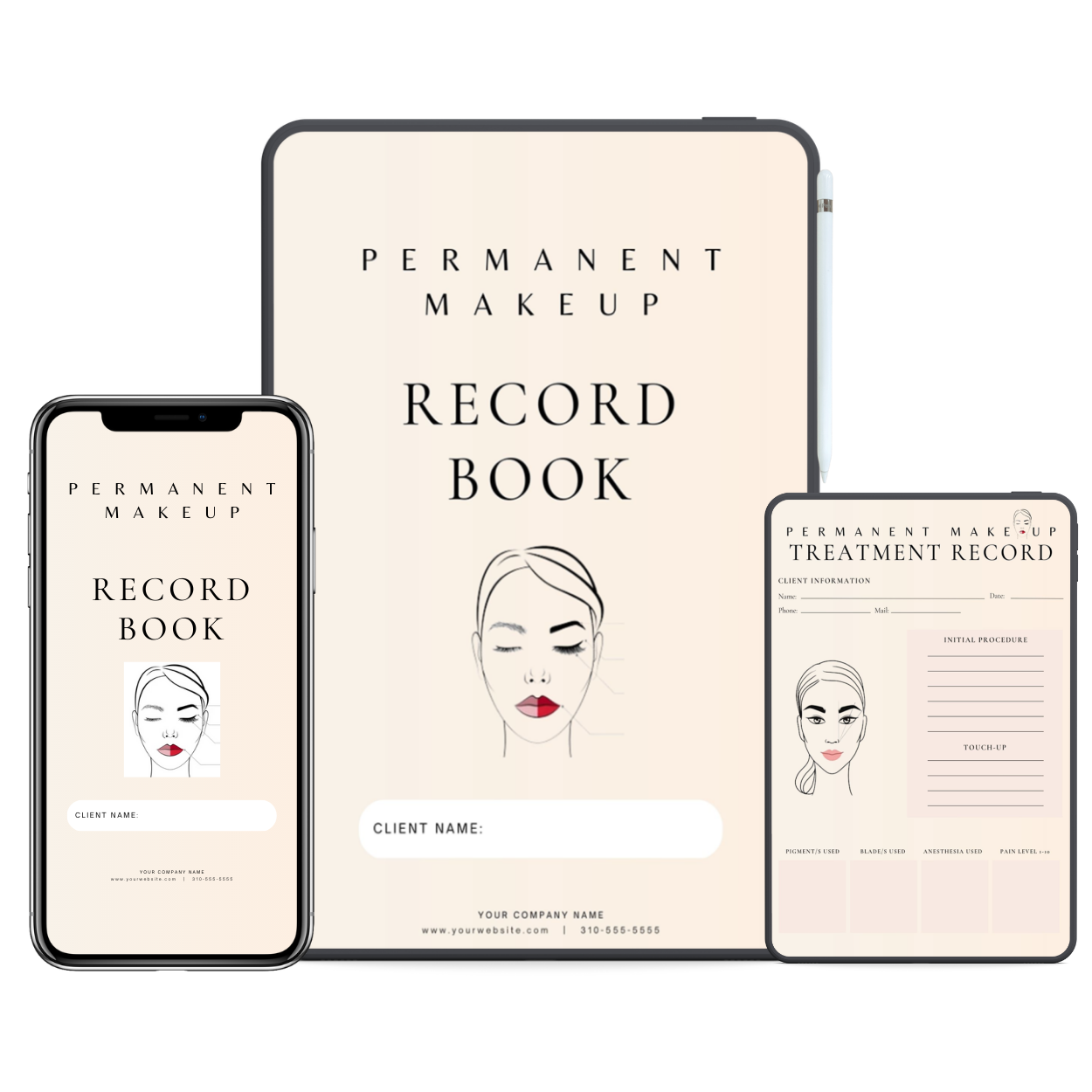 Makeup Record Book – Beauty Therma