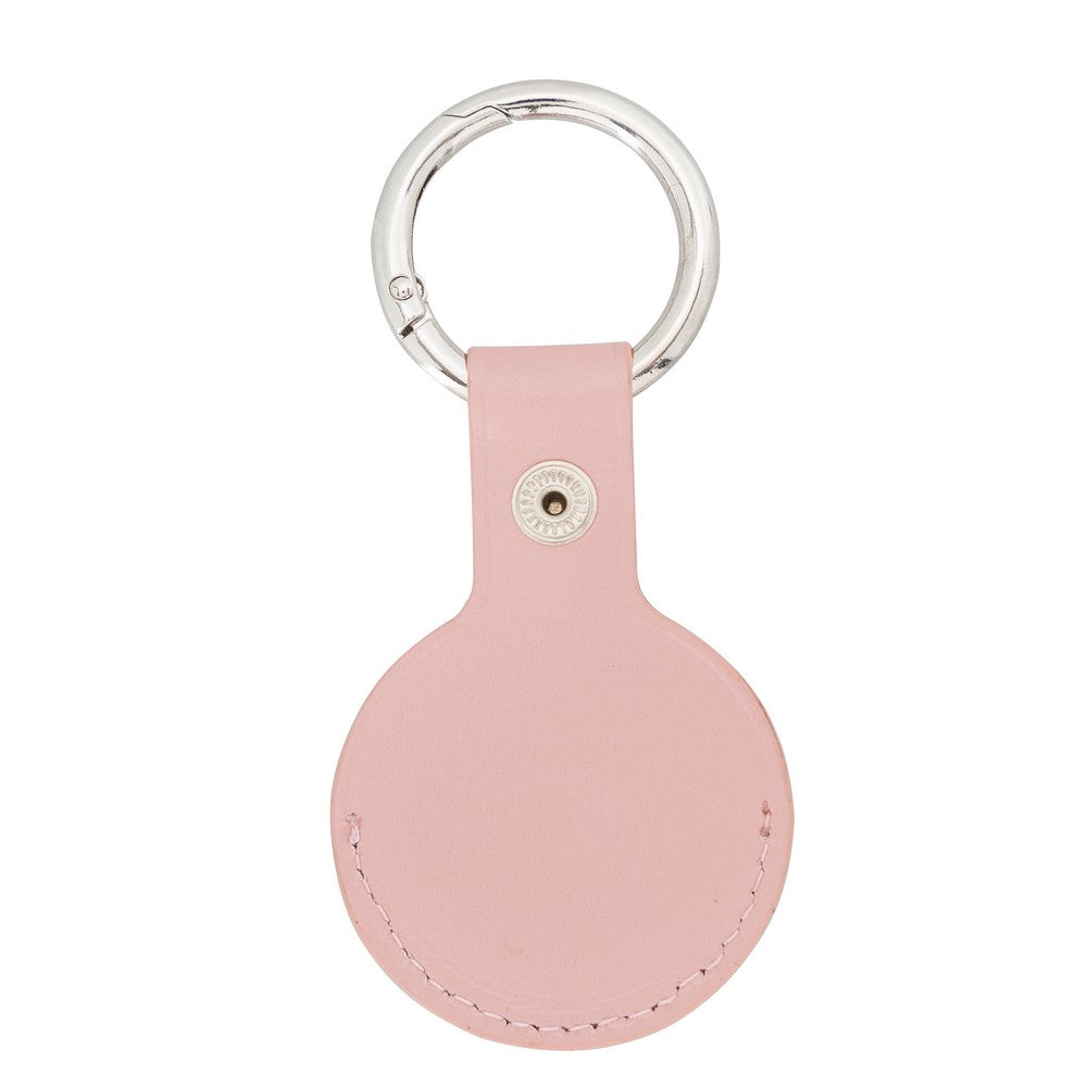 Apple AirTag Compatible Leather Keychain Arta NU2 Pink