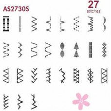 Brother AS2730S stitch patterns