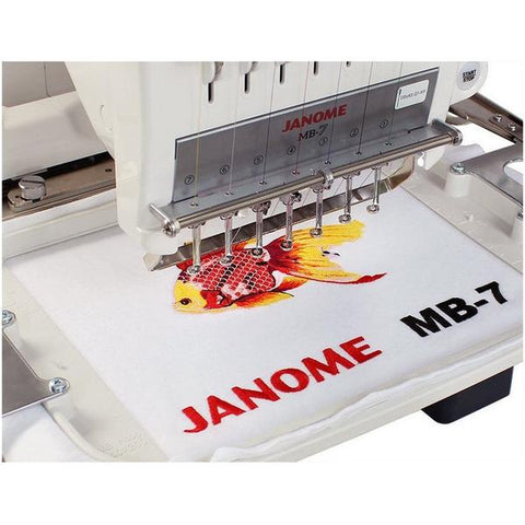 Janome MB7 stitch