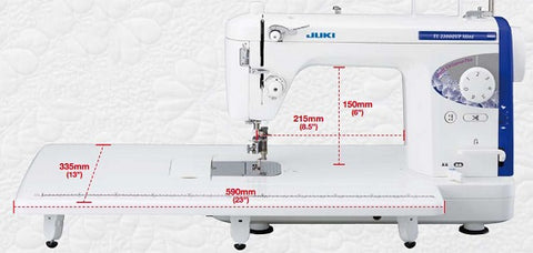 Juki TL2200QVP mini quilting machine