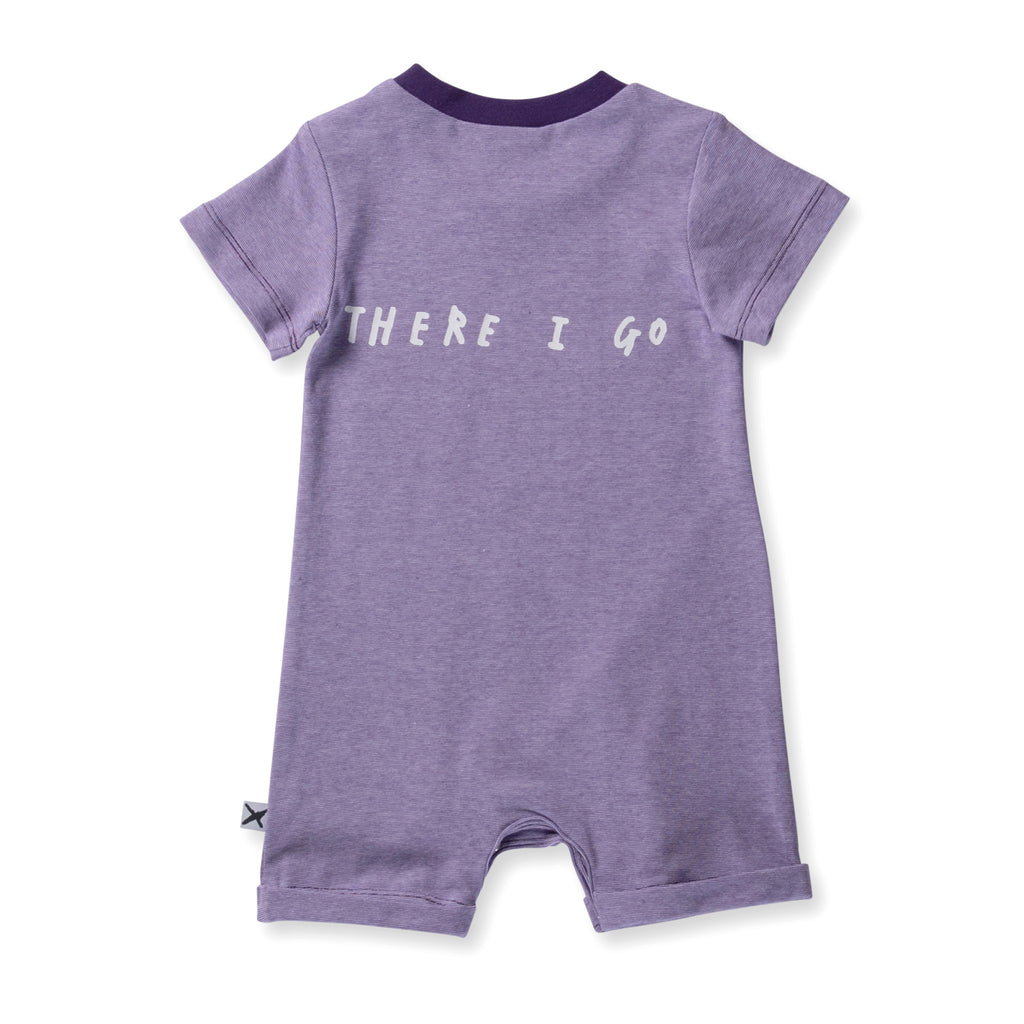 Minti Baby - Here I Am Brooklyn Suit - Lilac Motley