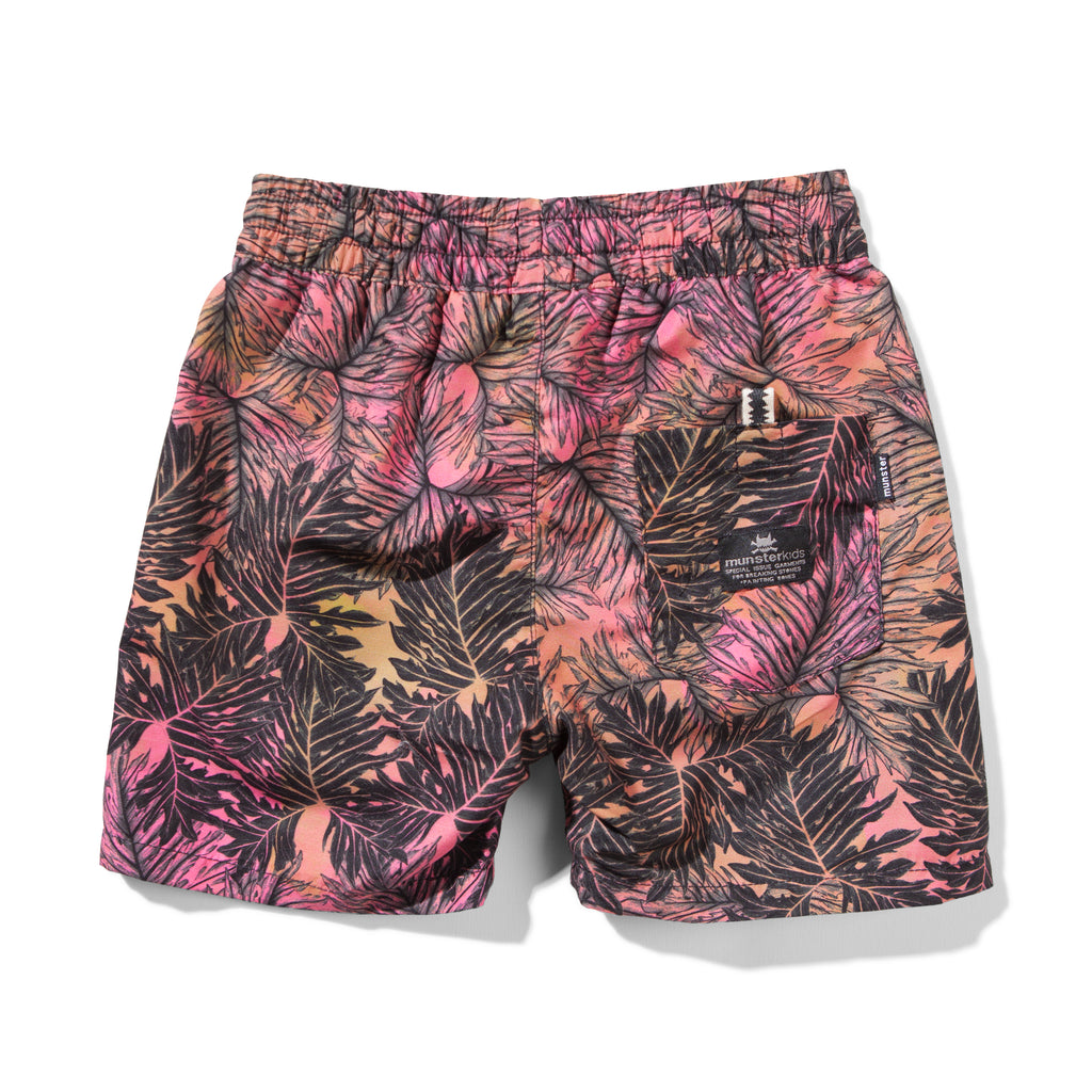 Munster - Leave Us Here Boardshort - Orange boys summer fashion shorts swimwear