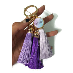 custom tassel keychains singapore charm mali charm
