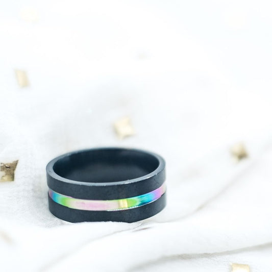 Unisex Rainbow Rings