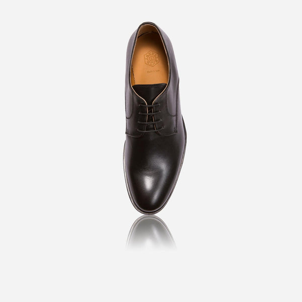 Men's Leather Shoes - Milan Brogue, Black