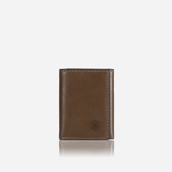 Men's Bifold Wallets - Tri Fold Card Holder, Olive