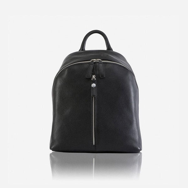 Personalisation - Casual Ladies Zip-Top Backpack 35cm, Black