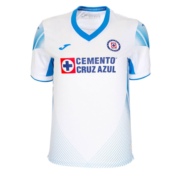 Cruz Azul 2021-22 Joma Liga MX Home Jersey with Star 