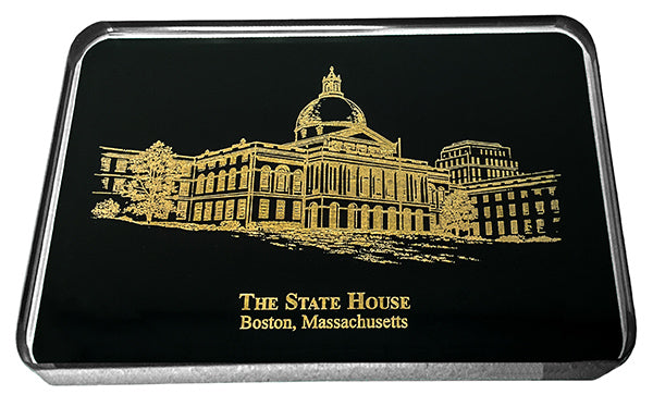 Eglomise Designs Minimalist Boston State House