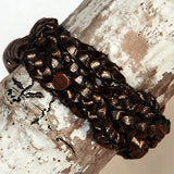 Handmade genuine leather bracelets