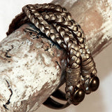 Handmade genuine leather bracelets