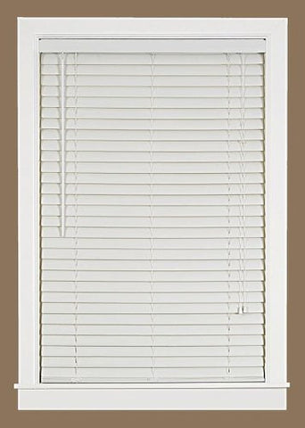 Park Avenue Collection Luna 2 inch Vinyl Venetian Blind with 2 in. Valance 31x64 - White