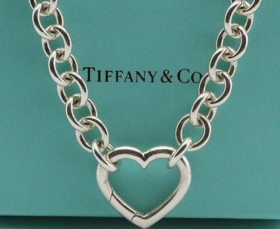 tiffany heart clasp