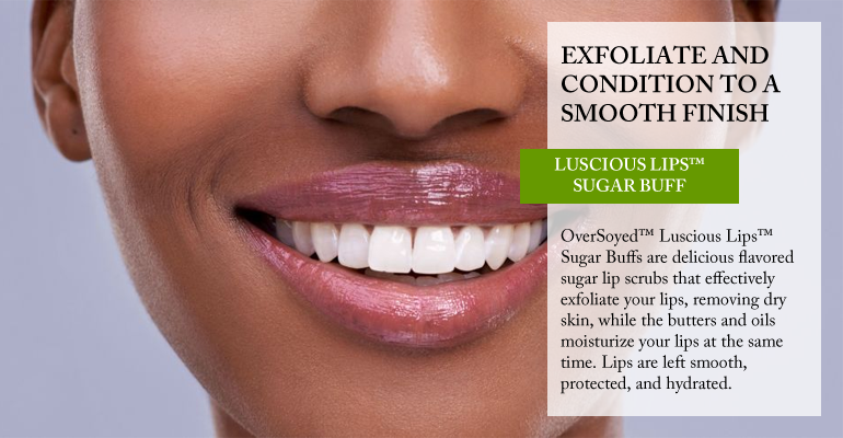 OverSoyed Fine Organic Products - Luscious Lips Sugar Buff