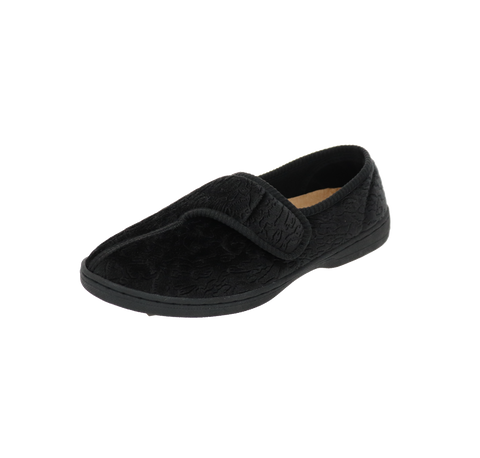 Womens Foamtreads "Jewel 2" Slipper - Black