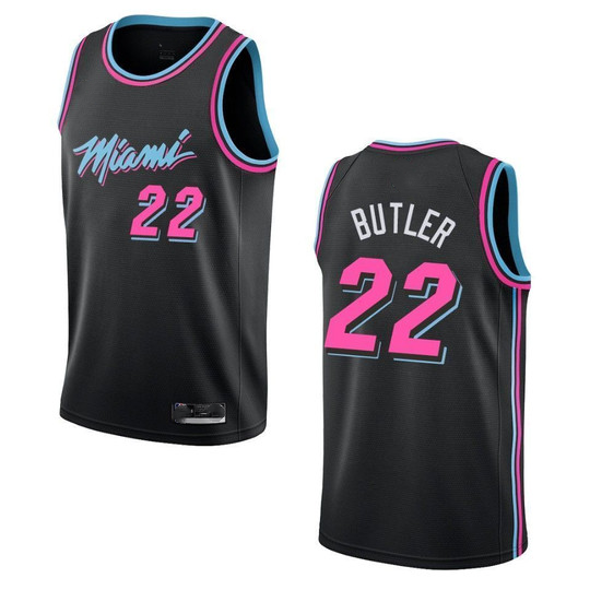 2020-2021 City Version NBA Miami Heat Pink & Blue #14 Jersey,Miami Heat