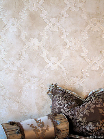 Faux Finish with Modello® decorative stencil