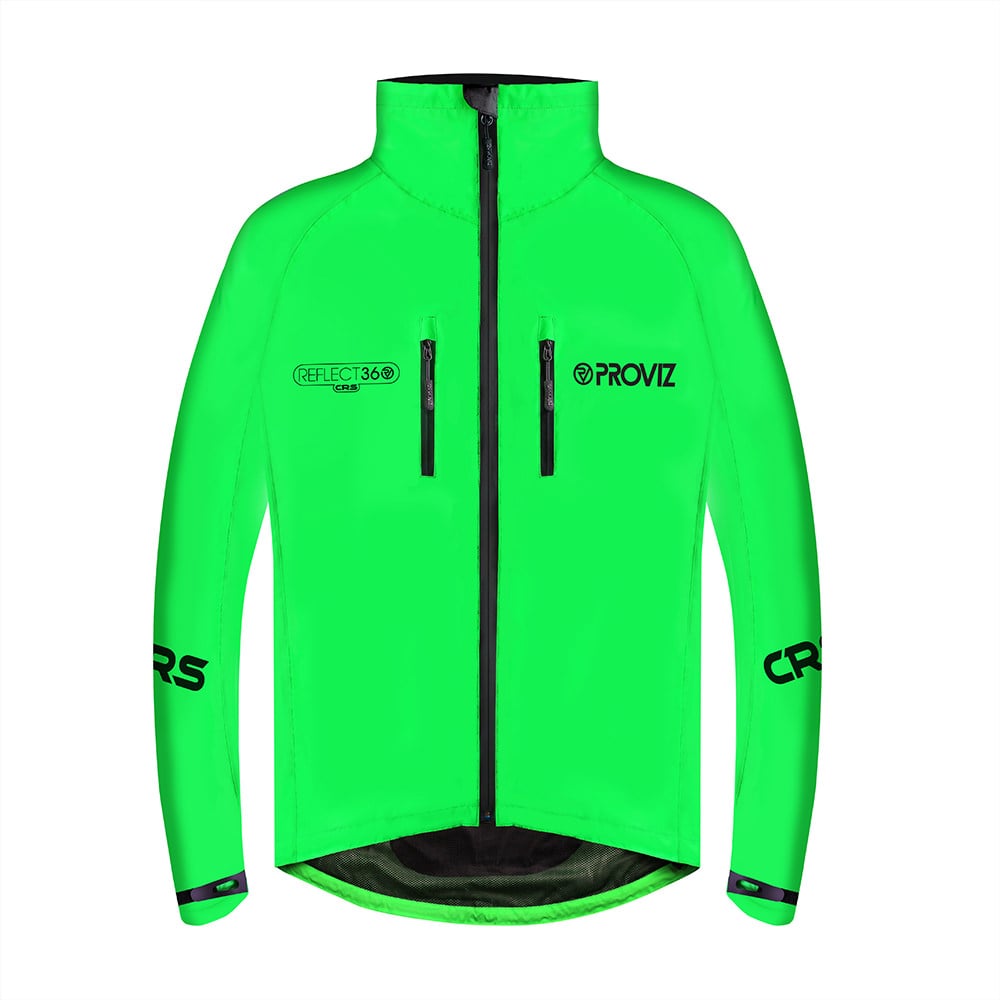 CRS Men’s Fully Reflective & Waterproof Cycling Jacket