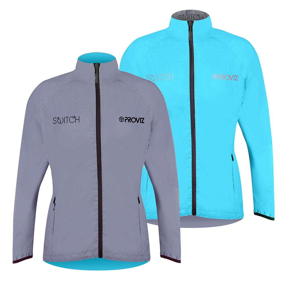 Women’s Reflective Reversible Cycling Jacket