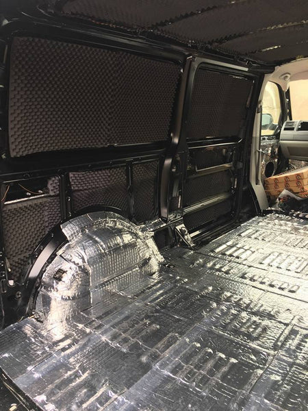 Volkswagen T5 sound deadening