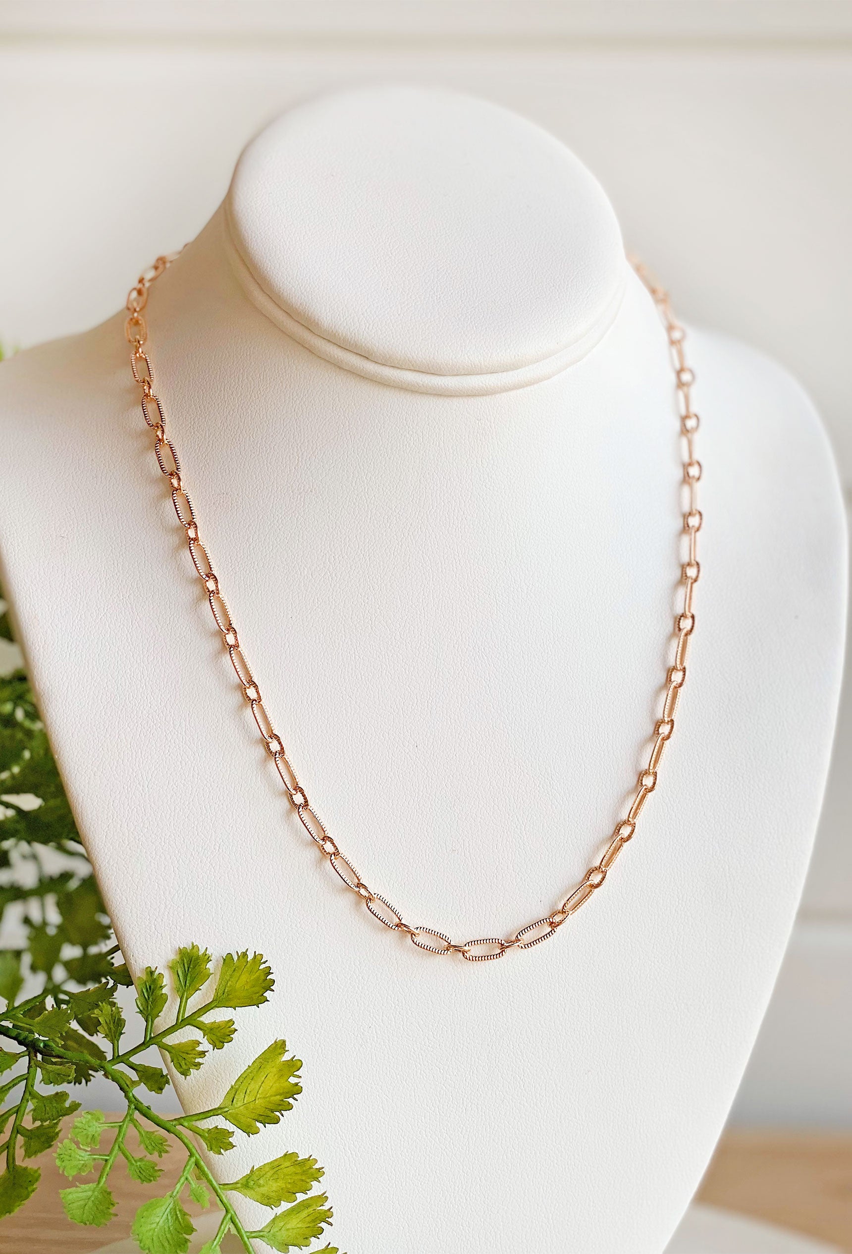 Off The Hook Chain Necklace, gold chain dainty necklace, lobster clasp