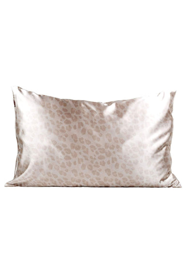 Kitsch Satin Pillowcase in Leopard,