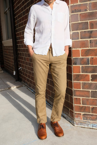 Men's High Stretch Khaki Chinos