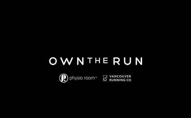 Own the Run - Physioroom Vancouver