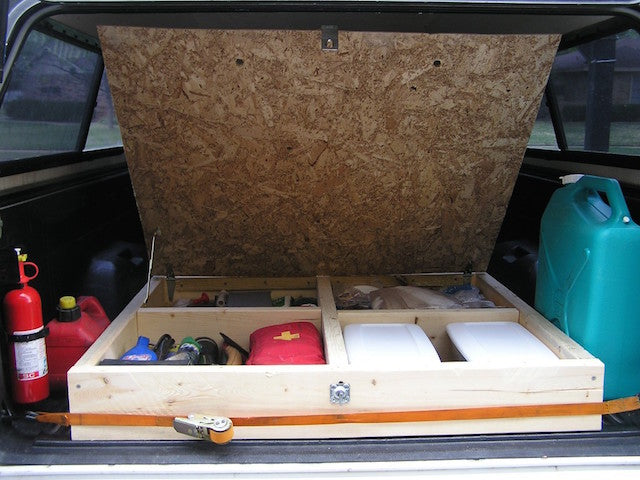 Truck storage box