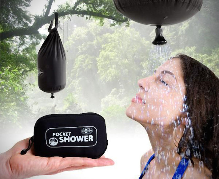 Pocket shower