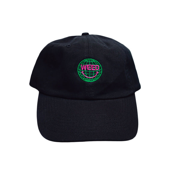 Weed World Dad Hat (Black)