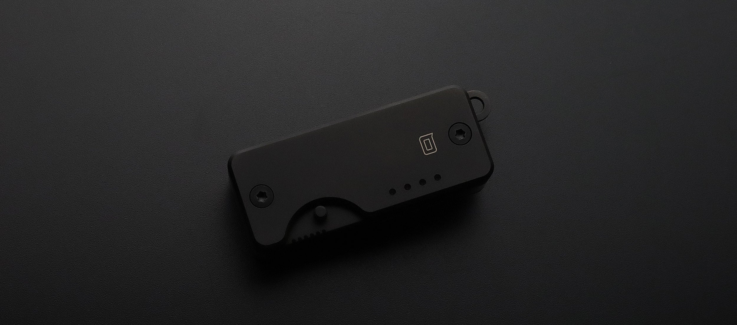 Shorty Key Organizer Black - Quiet Carry