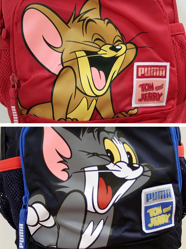 Puma Tom and Jerry Small Children's Backpack Pink 073202-02