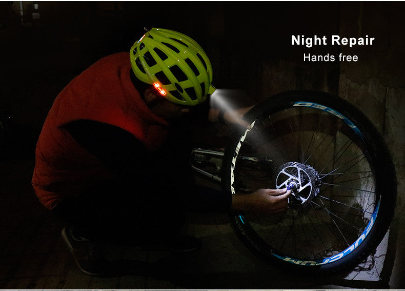 ROCKBROS Cycling Helmet with Integrated Lights