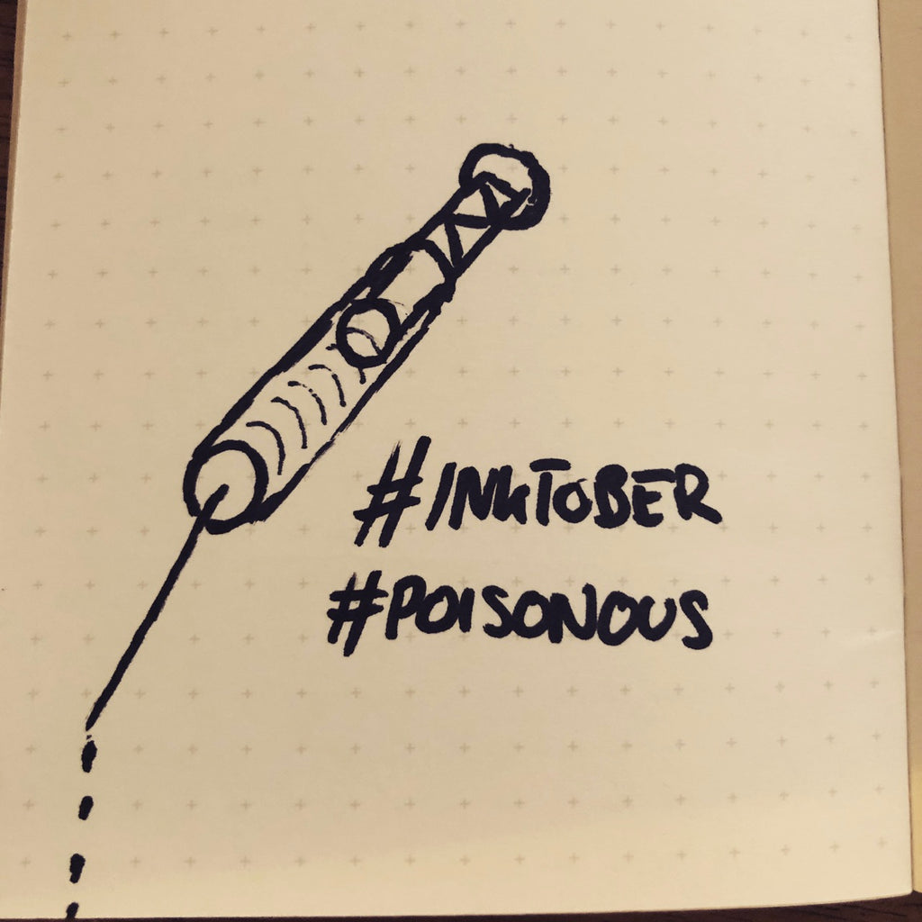 Inktober Poisonous