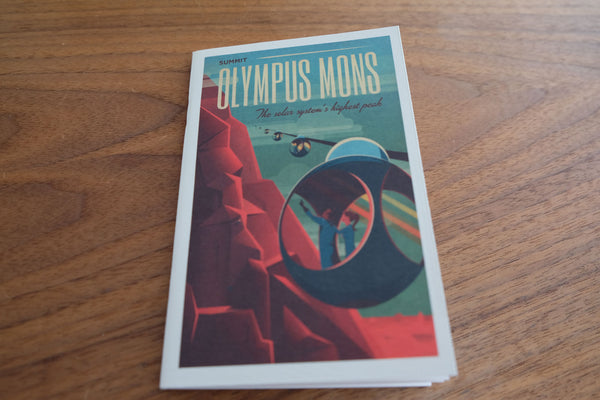 SpaceX Back Pocket Notebooks - Olympus Mons