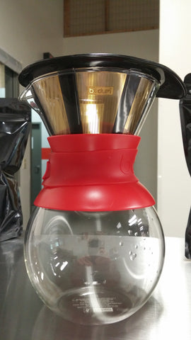 Bodum - Pour over coffee maker with permanent filter 
