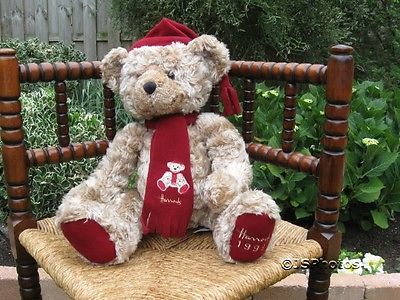 2018 harrods christmas bear