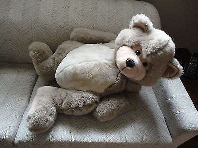 teddy bear lying down