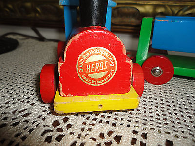 heros wooden train set