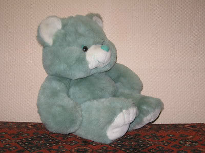 mint green teddy bear