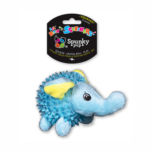 Spunky Pup Lil' Bitty Squeakers Elephant