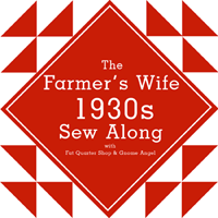 The Farmer's Wife 1940s Sew Along Logo