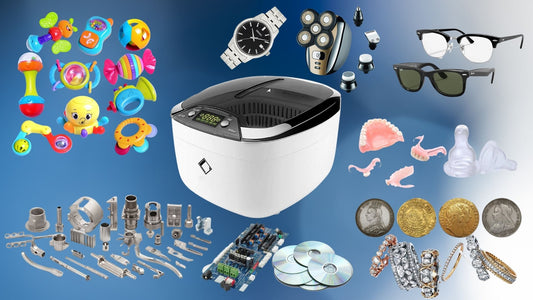 What Can LifeBasis Ultrasonic Jewelry Cleaner Wash?