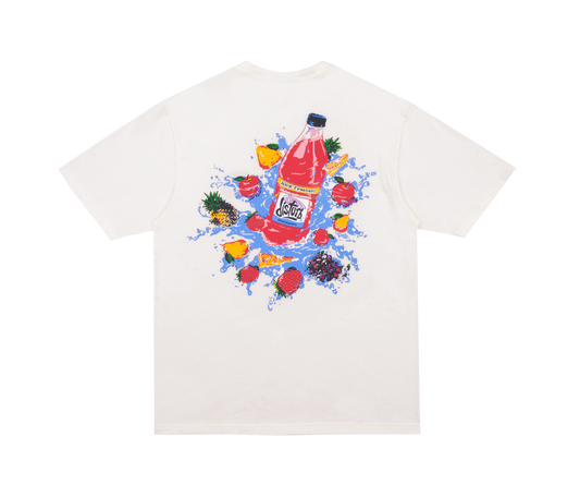 Fruits Splash Tee in Off-white