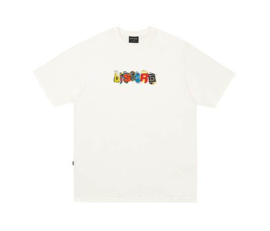 Magazine Tee in Off-white