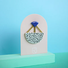 porcelain brooch - renske versluijs