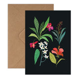 Tropical Study - Bold And Colourful Exotic Plant Illustration